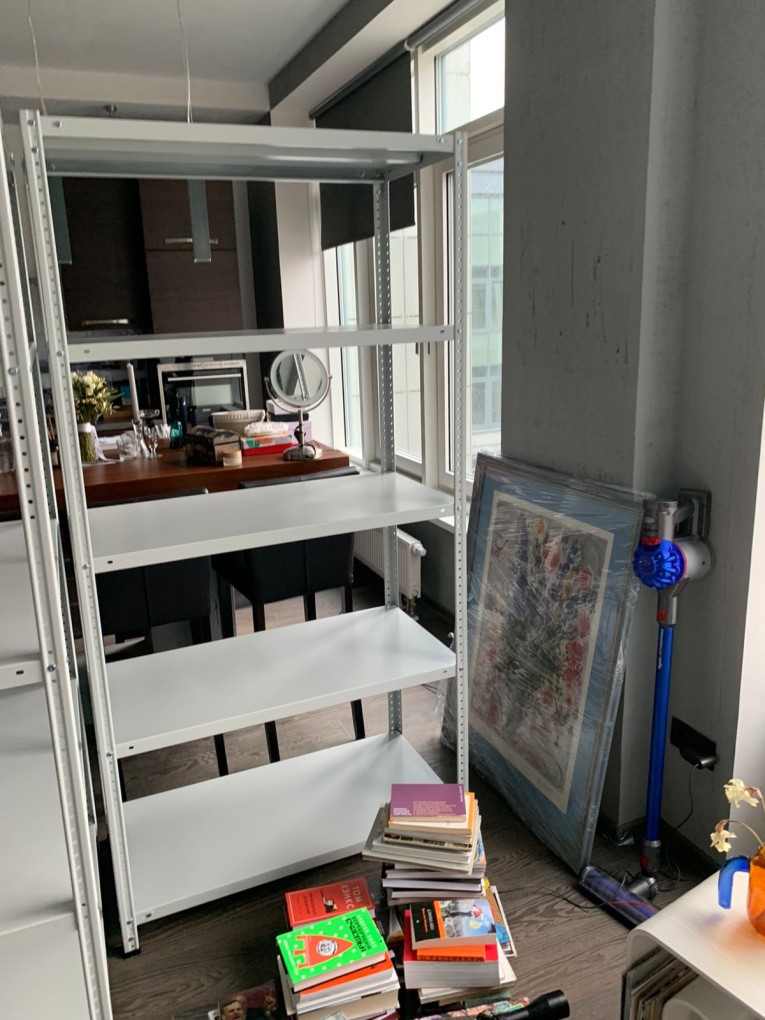 Стеллаж металлический Титан МС-500 2000х1000х400 5 полок купить в Челябинске