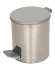 Урна с педалью хром 7 литров