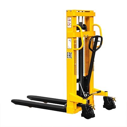 Ручной гидравлический штабелер SDJ 1520 (1500 кг; 2 м; фиксированные вилы) SMARTLIFT (SMART) купить в Челябинске