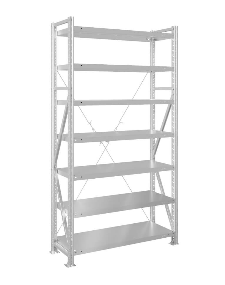 Стеллаж MS U 2000x1500x800 7 полок (300 кг, металл) купить в Челябинске Стеллаж MS U 2000x1500x800 7 полок (300 кг, металл) купить в Челябинске