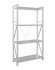Стеллаж MS U 2000x700x400 4 полки (200 кг, перф) купить в Челябинске