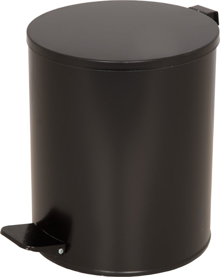 Урна с педалью черный 15 литров купить в Челябинске