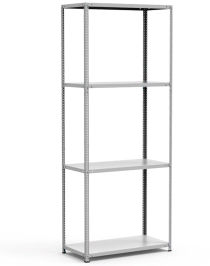 Стеллаж металлический Титан МС-500 2000х1500х400 4 полки Стеллаж металлический Титан МС-500 2000х1500х400 4 полки