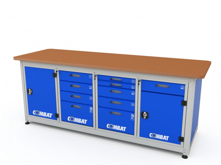 Верстак четырехтумбовый COMBAT 41452.2340 купить в Челябинске