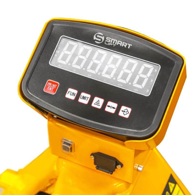 Гидравлическая тележка с весами BFC20 (г/п 2000 кг, вилы 1150x570 мм, RDP) SMARTLIFT (SMART) купить в Челябинске