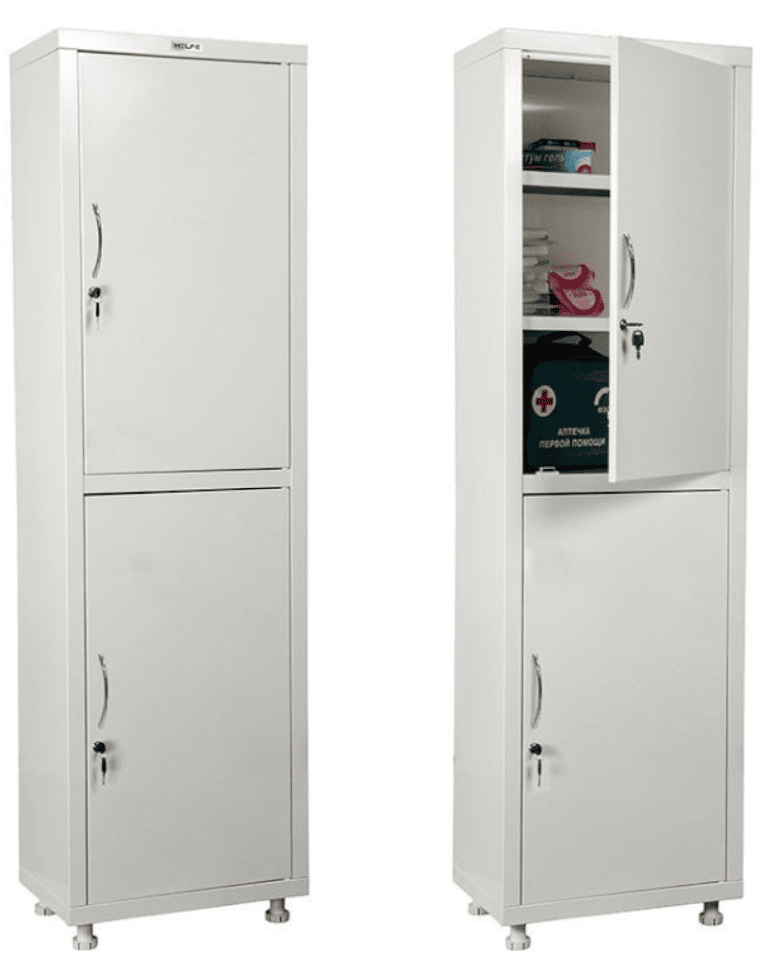Медицинский шкаф HILFE МД 1 1650/SS купить в Челябинске