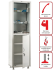 Медицинский шкаф HILFE МД 1 1650/SG купить в Челябинске