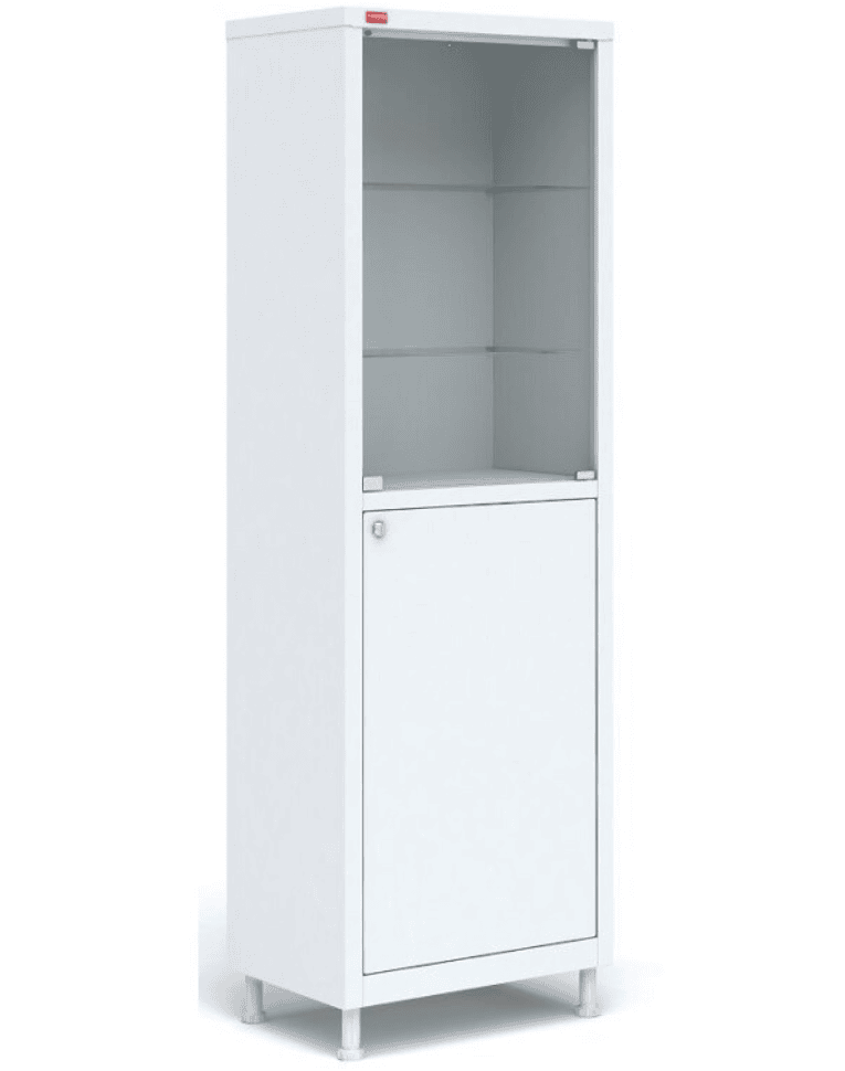 Металлический медицинский шкаф М1 165.50.32 C купить в Челябинске