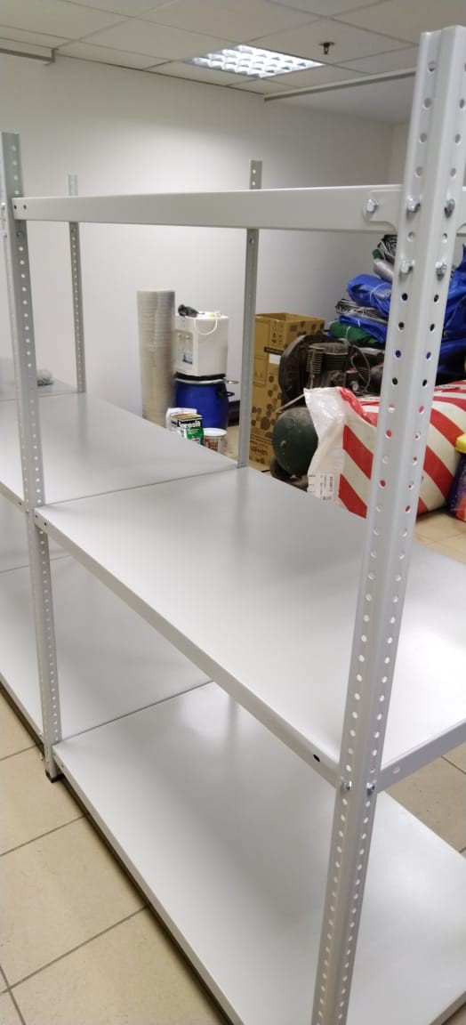 Стеллаж металлический Титан МС-500 1500х1000х600 3 полки купить в Челябинске