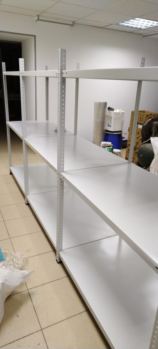 Стеллаж металлический Титан МС-500 1500х1000х600 3 полки купить в Челябинске