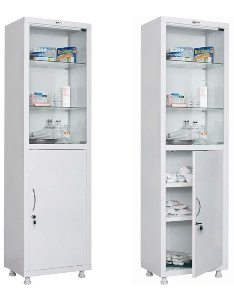 Медицинский шкаф HILFE МД 1 1657/SG купить в Челябинске Медицинский шкаф HILFE МД 1 1657/SG купить в Челябинске