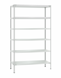 Стеллаж металлический Титан МС-500 2300х1200х300 6 полок Стеллаж металлический Титан МС-500 2300х1200х300 6 полок