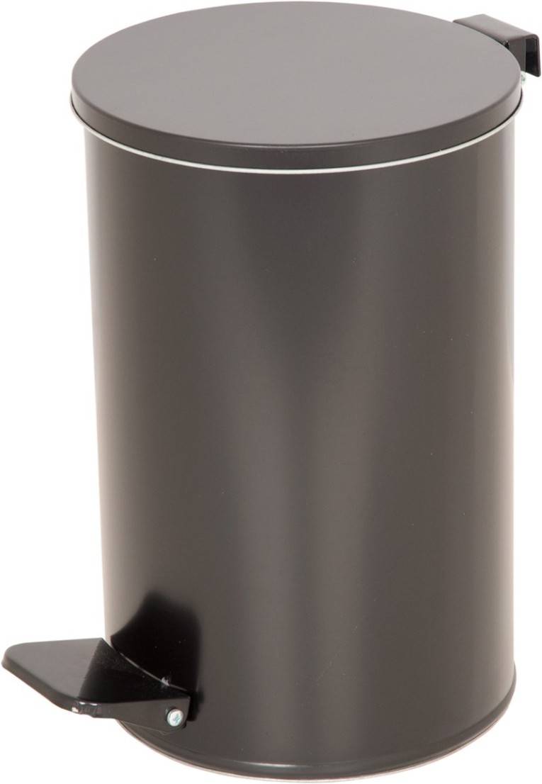 Урна с педалью черный 10 литров купить в Челябинске