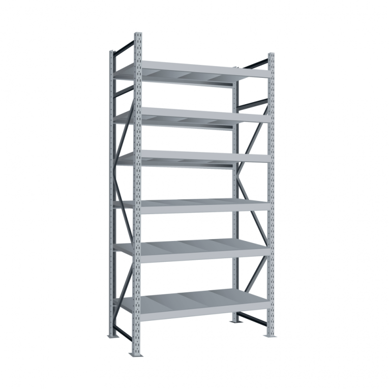 Стеллаж грузовой Диком СТ-051 6000х1800х650 с 6 ярусами купить в Челябинске