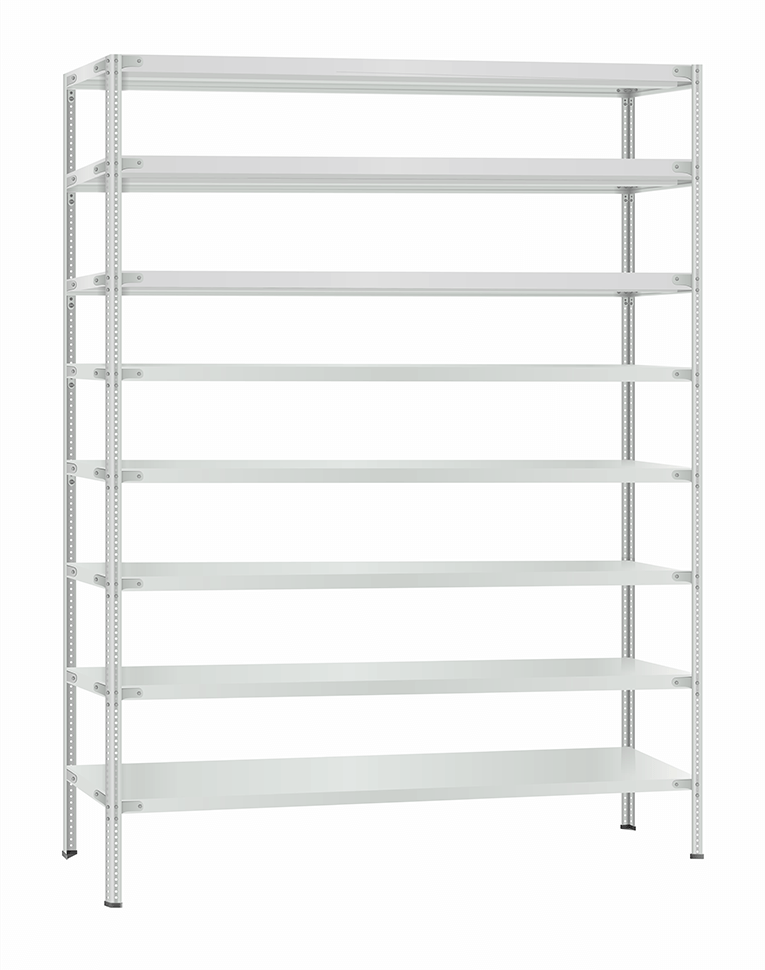 Стеллаж металлический Титан МС-900 1800x1000x500 8 полок купить в Челябинске