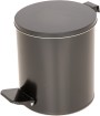 Урна с педалью черный 7 литров