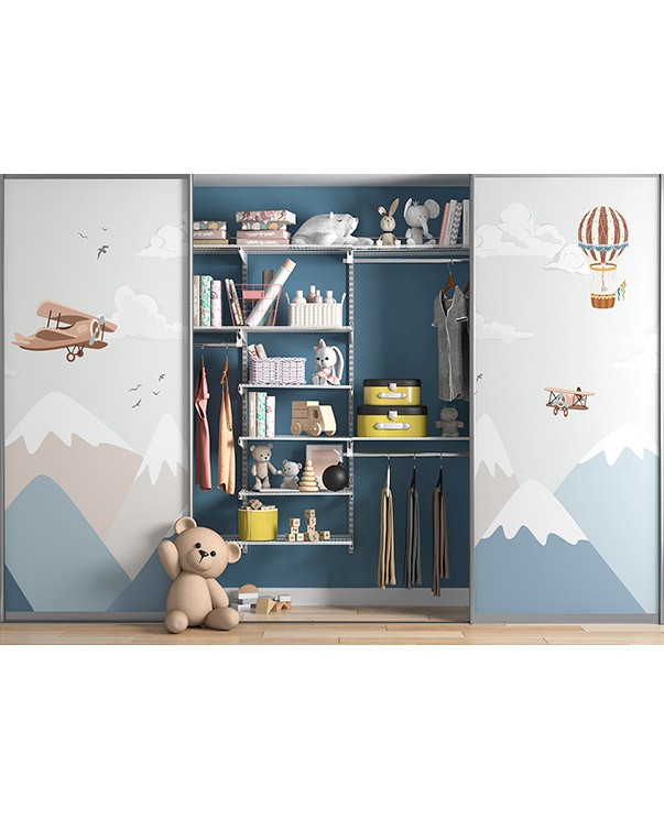 Гардеробная система Практик Home Детская 3 купить в Челябинске Гардеробная система Практик Home Детская 3 купить в Челябинске