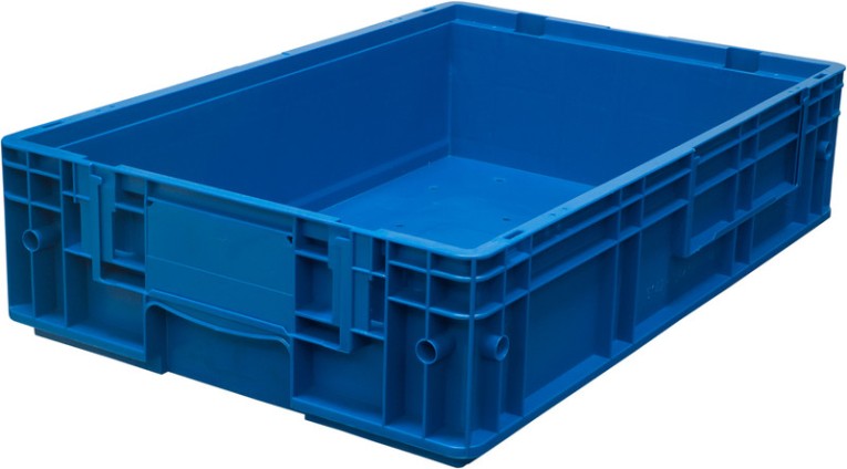 Ящик 594х396х147,5 6147 RL-KLT Голубой купить в Челябинске Ящик 594х396х147,5 6147 RL-KLT Голубой купить в Челябинске