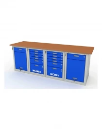 Верстак четырехтумбовый WOKER PRO 42662.2400
