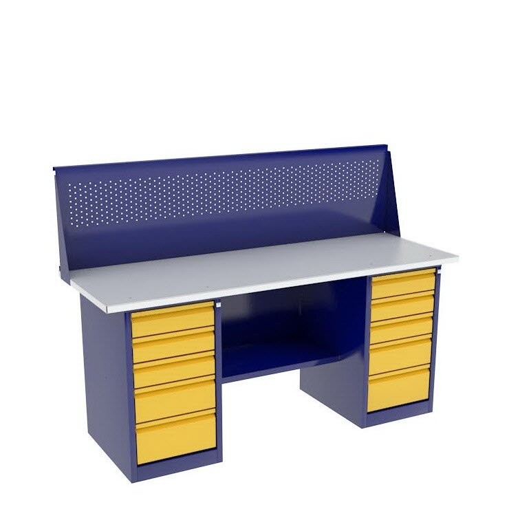 Верстак с двумя драйверами ВП-6/1,6 с экраном купить в Челябинске Верстак с двумя драйверами ВП-6/1,6 с экраном купить в Челябинске