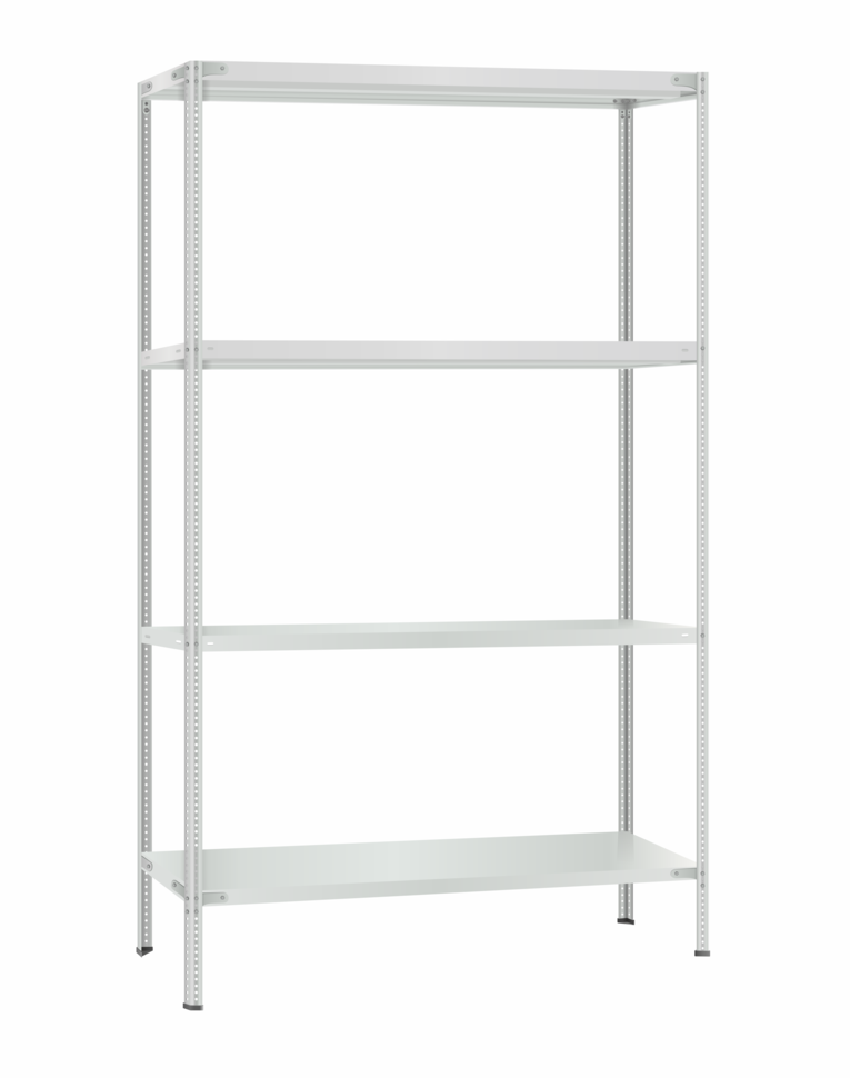 Стеллаж металлический Титан МС-500 3000х1200х500 4 полки купить в Челябинске