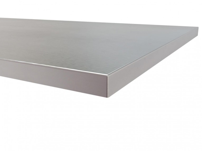 Столешница из фанеры 30 мм + чехол из нержавеющей стали 1 мм (ширина 2000 мм) купить в Челябинске Столешница из фанеры 30 мм + чехол из нержавеющей стали 1 мм (ширина 2000 мм) купить в Челябинске