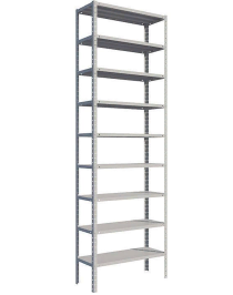 Стеллаж MS Strong 2550х700х600 9 полок Стеллаж MS Strong 2550х700х600 9 полок