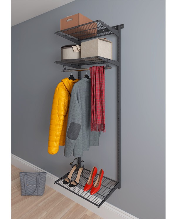 Гардеробная система Практик Home Basic G60 графит купить в Челябинске