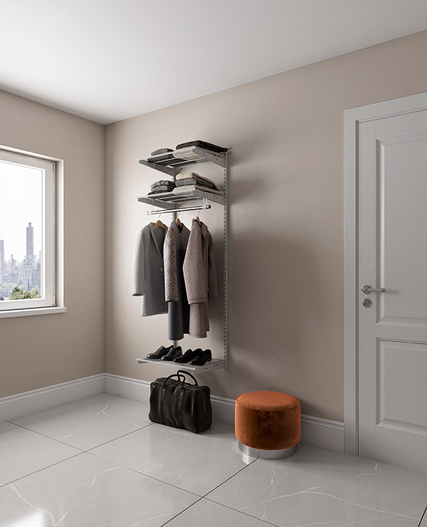 Гардеробная система Практик Home Basic G60 графит купить в Челябинске