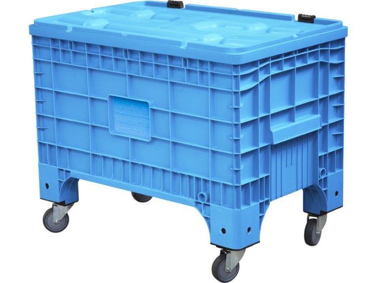 Big Box 1017х636х793 на колёсах, с крышкой, на петлях голубой купить в Челябинске Big Box 1017х636х793 на колёсах, с крышкой, на петлях голубой купить в Челябинске