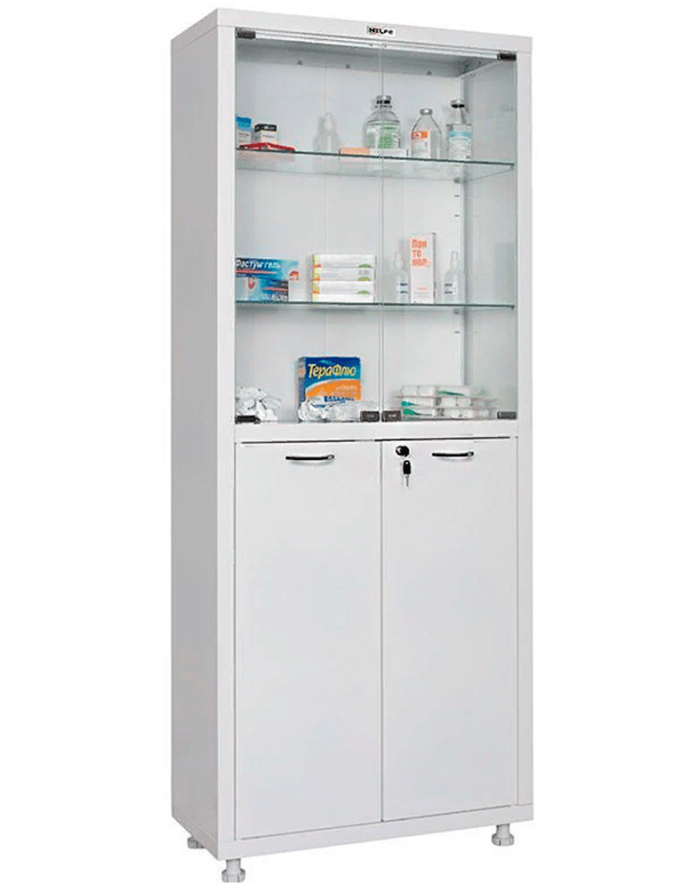 Медицинский шкаф HILFE МД 2 1670/SG купить в Челябинске