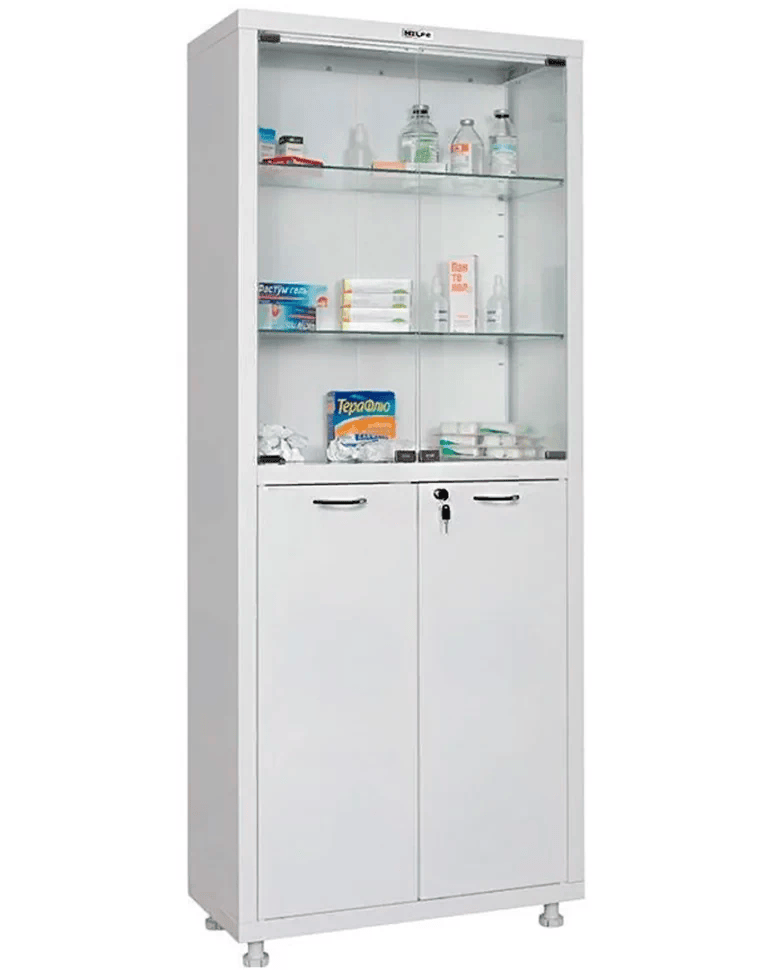 Медицинский шкаф HILFE МД 2 1670/SG купить в Челябинске