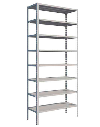 Стеллаж MS Hard 2200х1000х600 8 полок купить в Челябинске