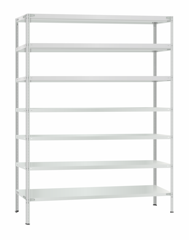 Стеллаж металлический Титан МС-500 2400х1500х600 7 полок купить в Челябинске