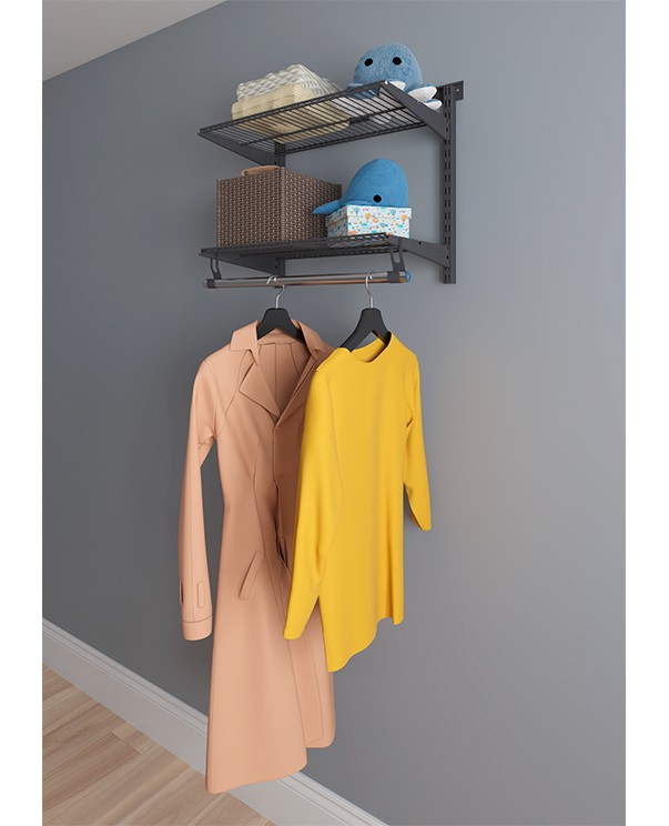 Гардеробная система Практик Home Basic G60S графит купить в Челябинске