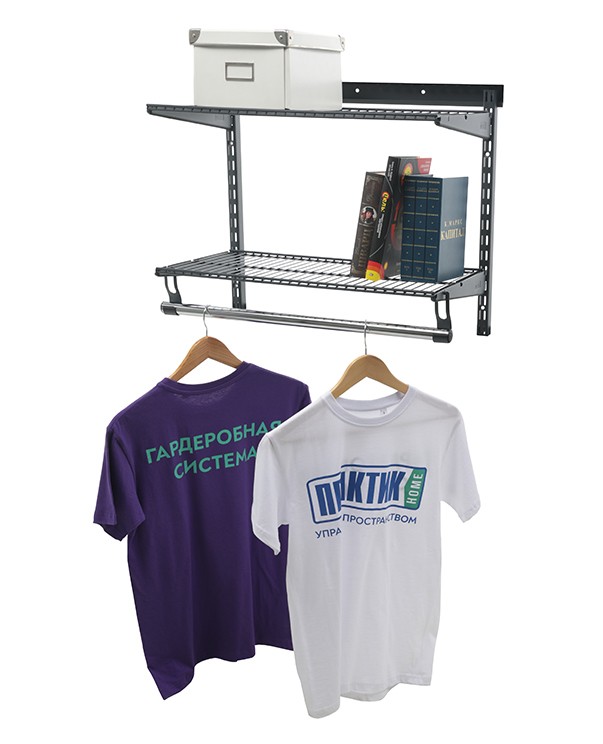 Гардеробная система Практик Home Basic G60S графит купить в Челябинске