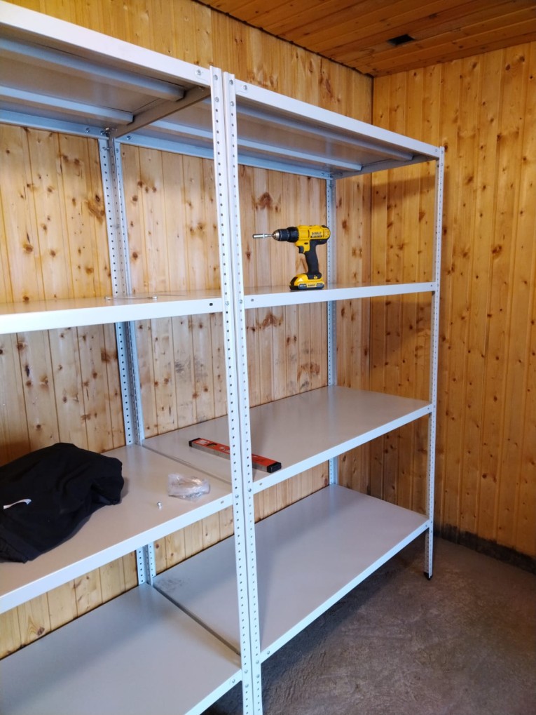 Стеллаж металлический 1800х1000х600 4 полки