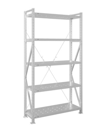 Стеллаж MS U 2000x700x500 5 полок (400 кг, перф) купить в Челябинске