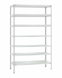 Стеллаж металлический Титан МС-500 2300х1200х400 7 полок Стеллаж металлический Титан МС-500 2300х1200х400 7 полок