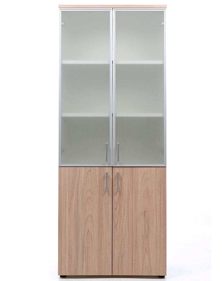 Шкаф NW 2080/2G со стеклом вяз натуральный/бежевый купить в Челябинске Шкаф NW 2080/2G со стеклом вяз натуральный/бежевый купить в Челябинске