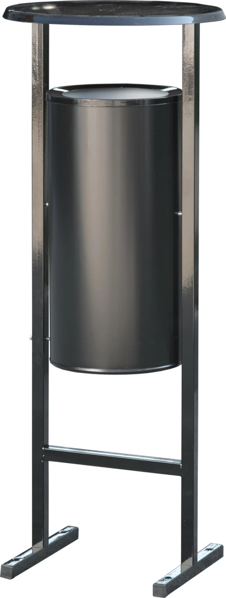 Урна уличная 25 литров черный купить в Челябинске