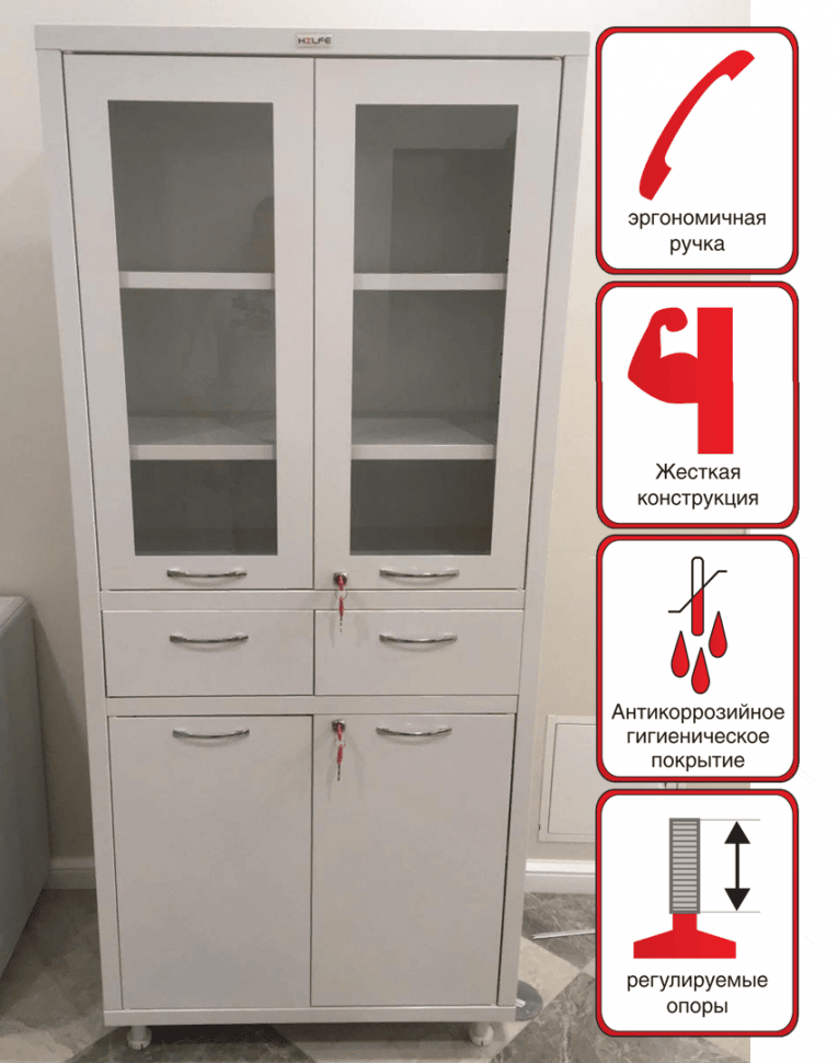 Медицинский шкаф HILFE МД 2 1780 R-1 купить в Челябинске Медицинский шкаф HILFE МД 2 1780 R-1 купить в Челябинске