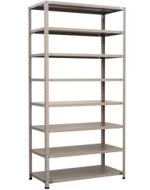 Стеллаж металлический Титан МС-750 2000x700x600 8 полок Стеллаж металлический Титан МС-750 2000x700x600 8 полок