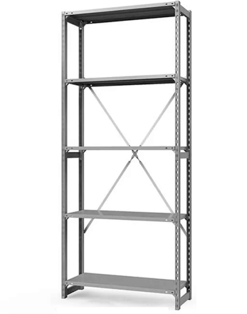 Стеллаж ТСУ 3500x700x300 5 полок (300 кг, перф) купить в Челябинске