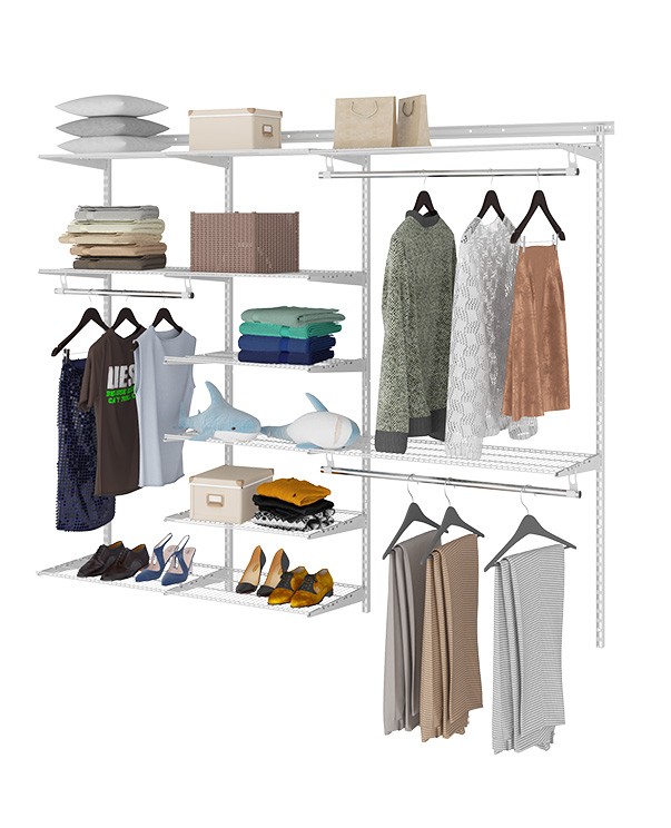 Гардеробная система Практик Home Max G210 белая купить в Челябинске Гардеробная система Практик Home Max G210 белая купить в Челябинске