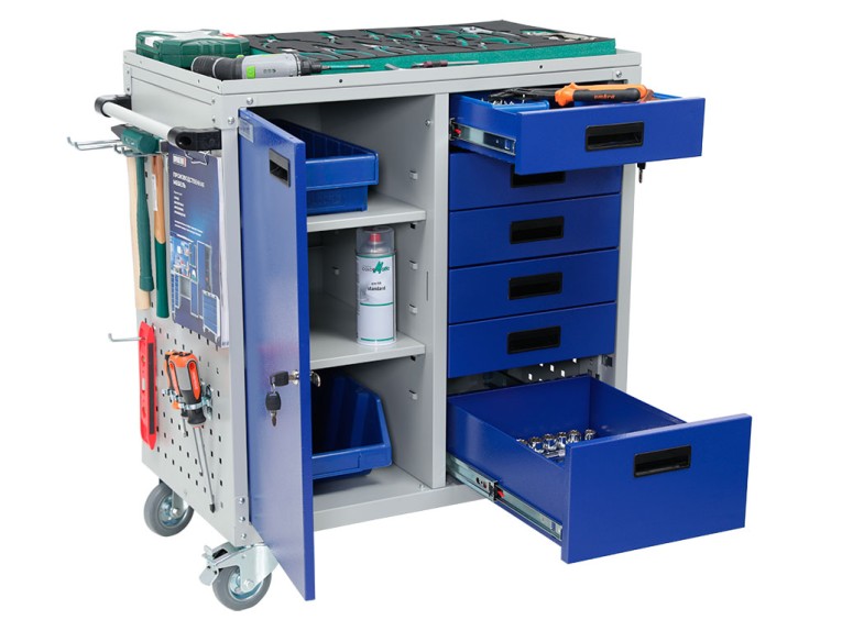 Инструментальная тележка WDS D-6.1 купить в Челябинске Инструментальная тележка WDS D-6.1 купить в Челябинске