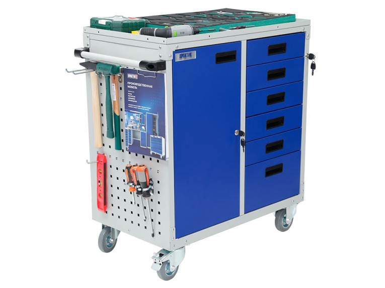 Инструментальная тележка WDS D-6.1 купить в Челябинске Инструментальная тележка WDS D-6.1 купить в Челябинске