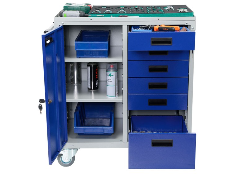 Инструментальная тележка WDS D-6.1 купить в Челябинске Инструментальная тележка WDS D-6.1 купить в Челябинске