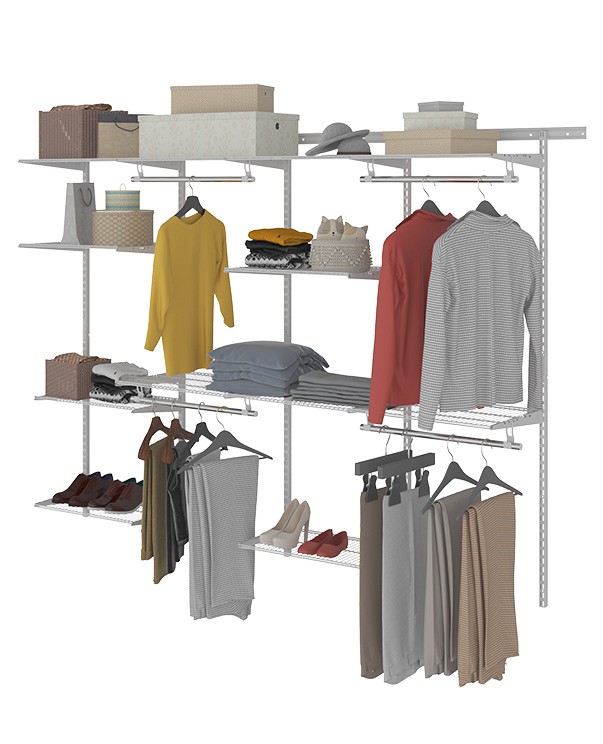 Гардеробная система Практик Home Max G240 белая купить в Челябинске Гардеробная система Практик Home Max G240 белая купить в Челябинске