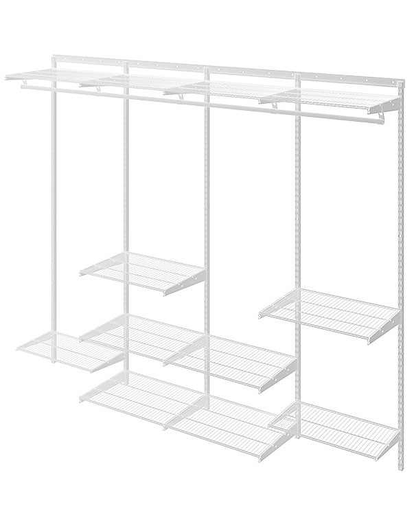 Гардеробная система Практик Home Max G240 белая купить в Челябинске Гардеробная система Практик Home Max G240 белая купить в Челябинске